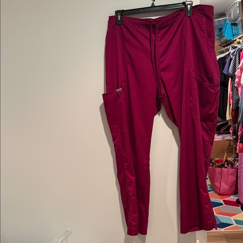 women’s Burgundy Pants